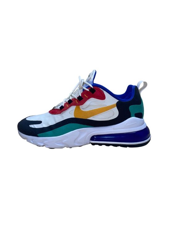 Nike Men’s White & Blue Multicolor Air Max 270 React Sneakers Size 8.5 main image 7